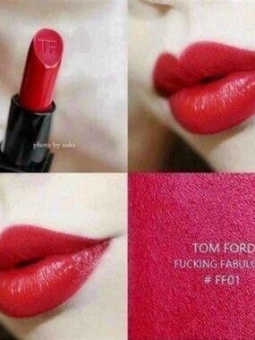 NWOB Tom Ford F*cking Fabulous FF01 limited edition lip color true red lipstick